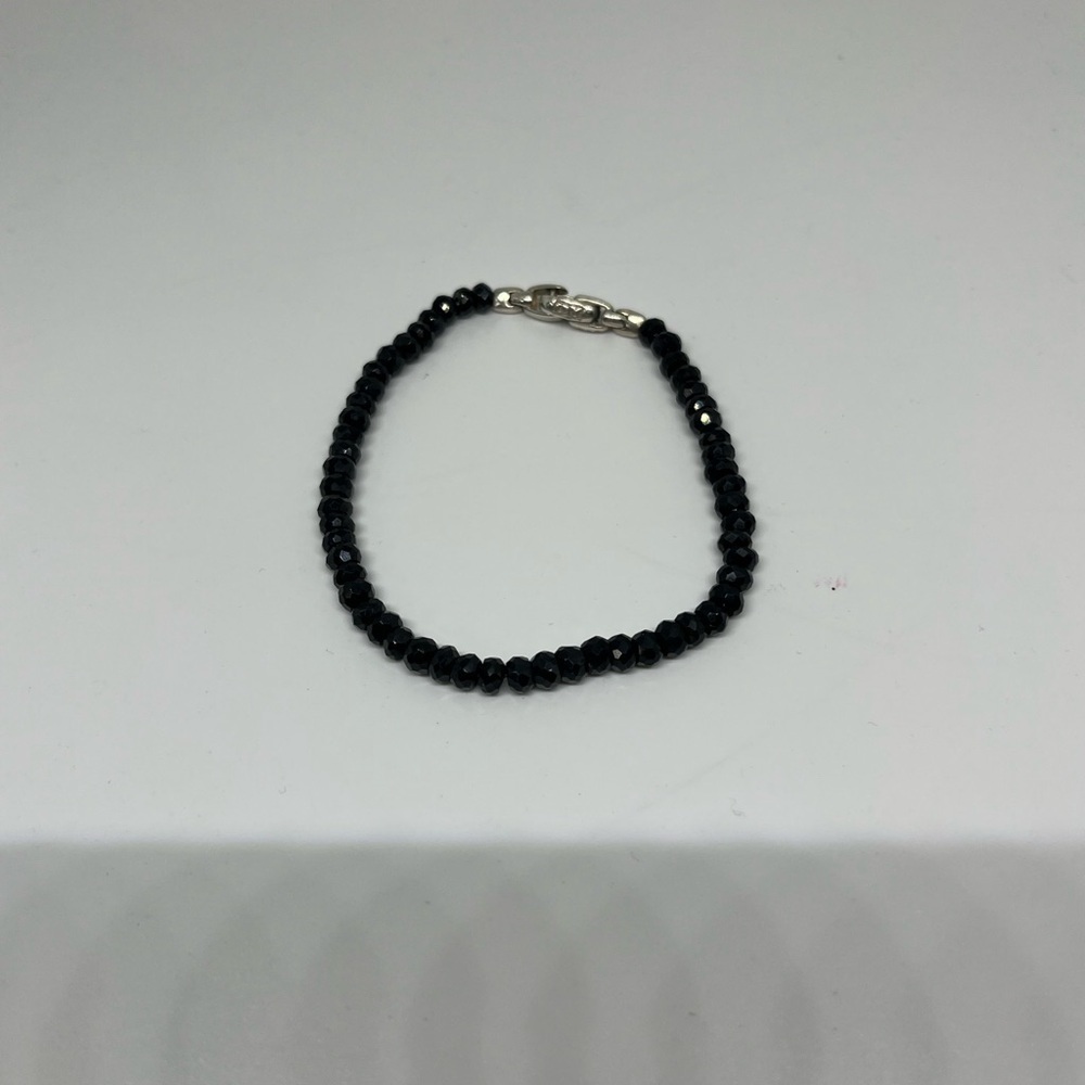 David Yurman Black fluorescent Beaded Bracelet